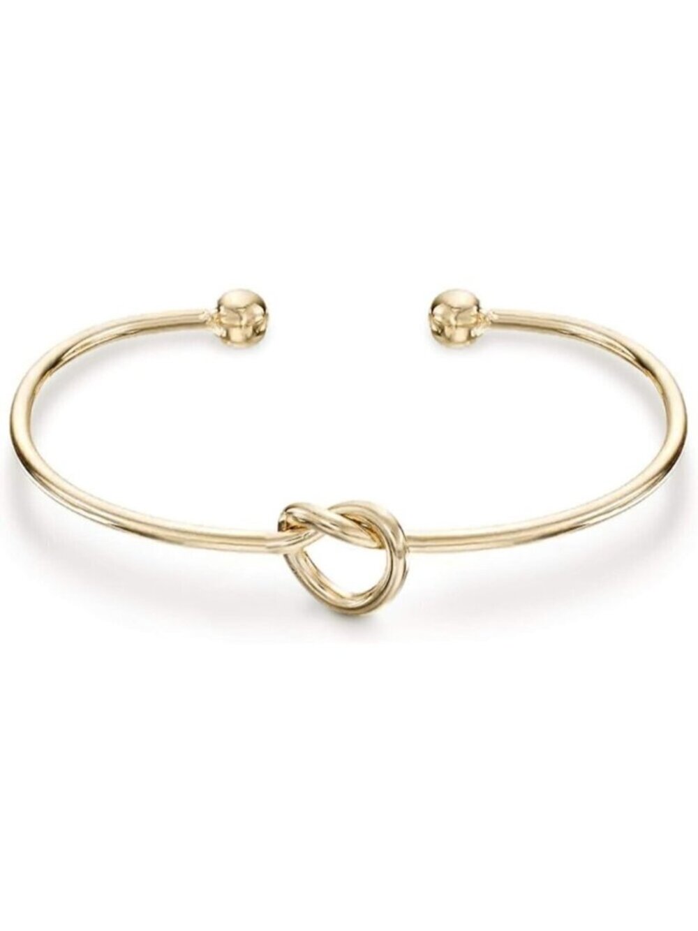 🆕Women Gold Plated Dainty Elegant Tie Knot Bracelet Trending Fashion Jewelry
